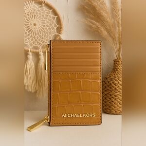 Michael Kors Card Holder Wallet vegan leather